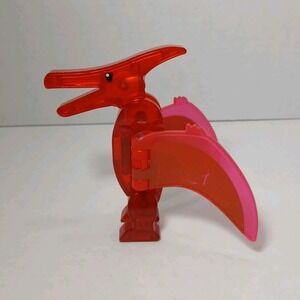 Magna Tiles Dinosaur Dino Magnetic Red Pteradactyl